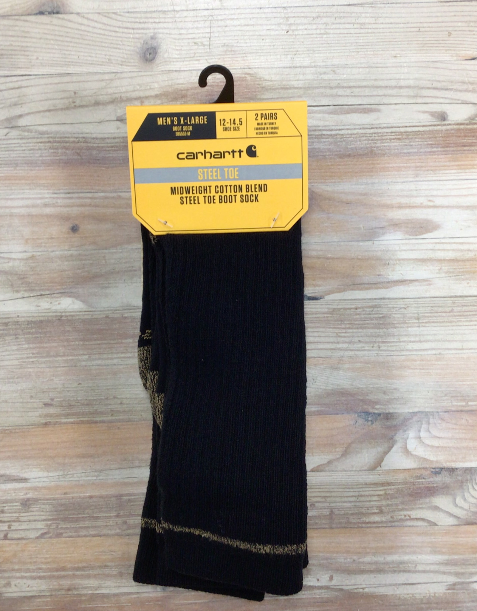 Carhartt Carhartt Midweight Cotton Blend Steel Toe Boot Sock SB5552M