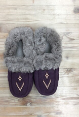 Manitobah Mukluks Manitobah Mukluks Tipi Fur Trim Suede Moccasin Ladies'