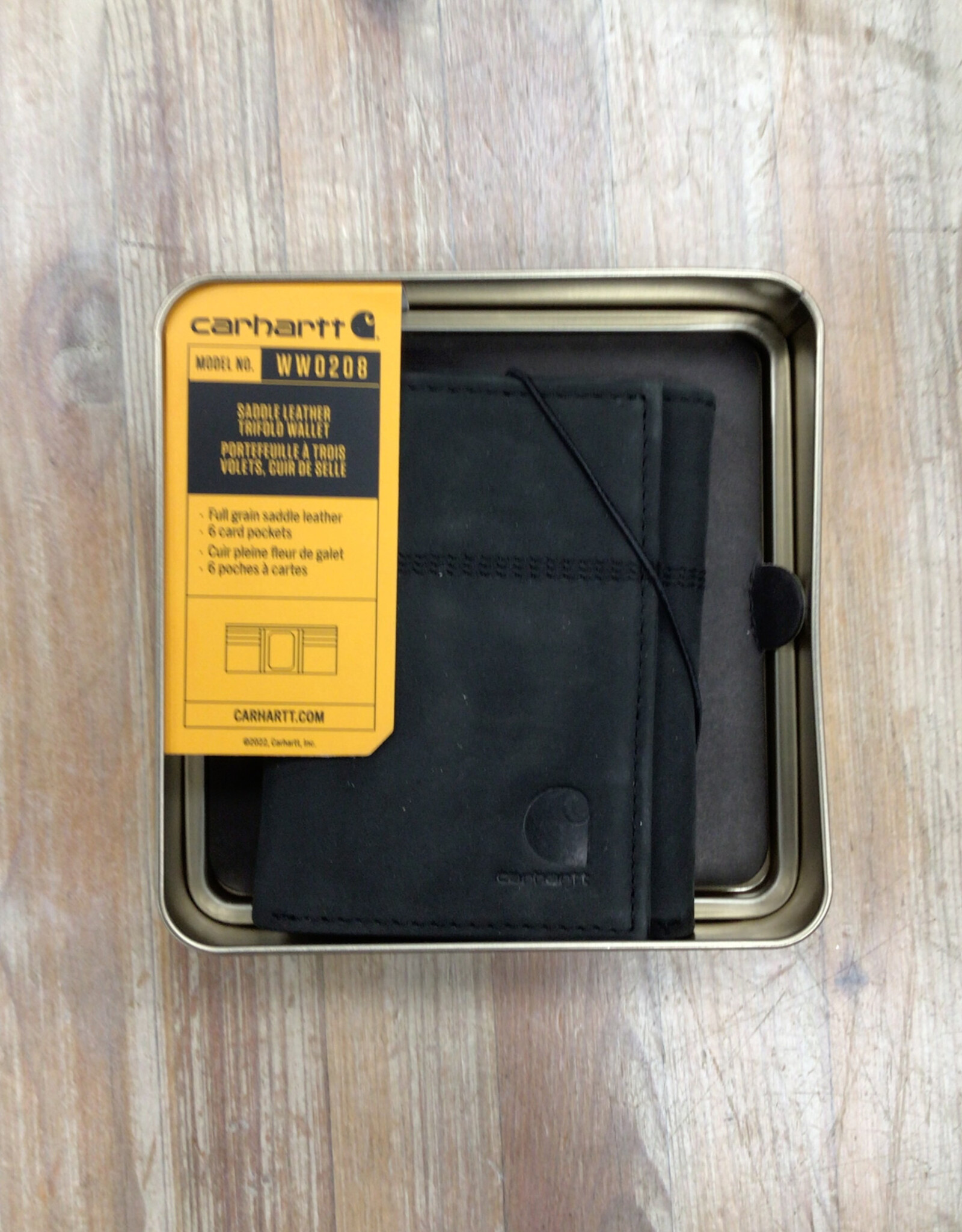 Carhartt Carhartt WW0208 Saddle Leather Trifold Wallet