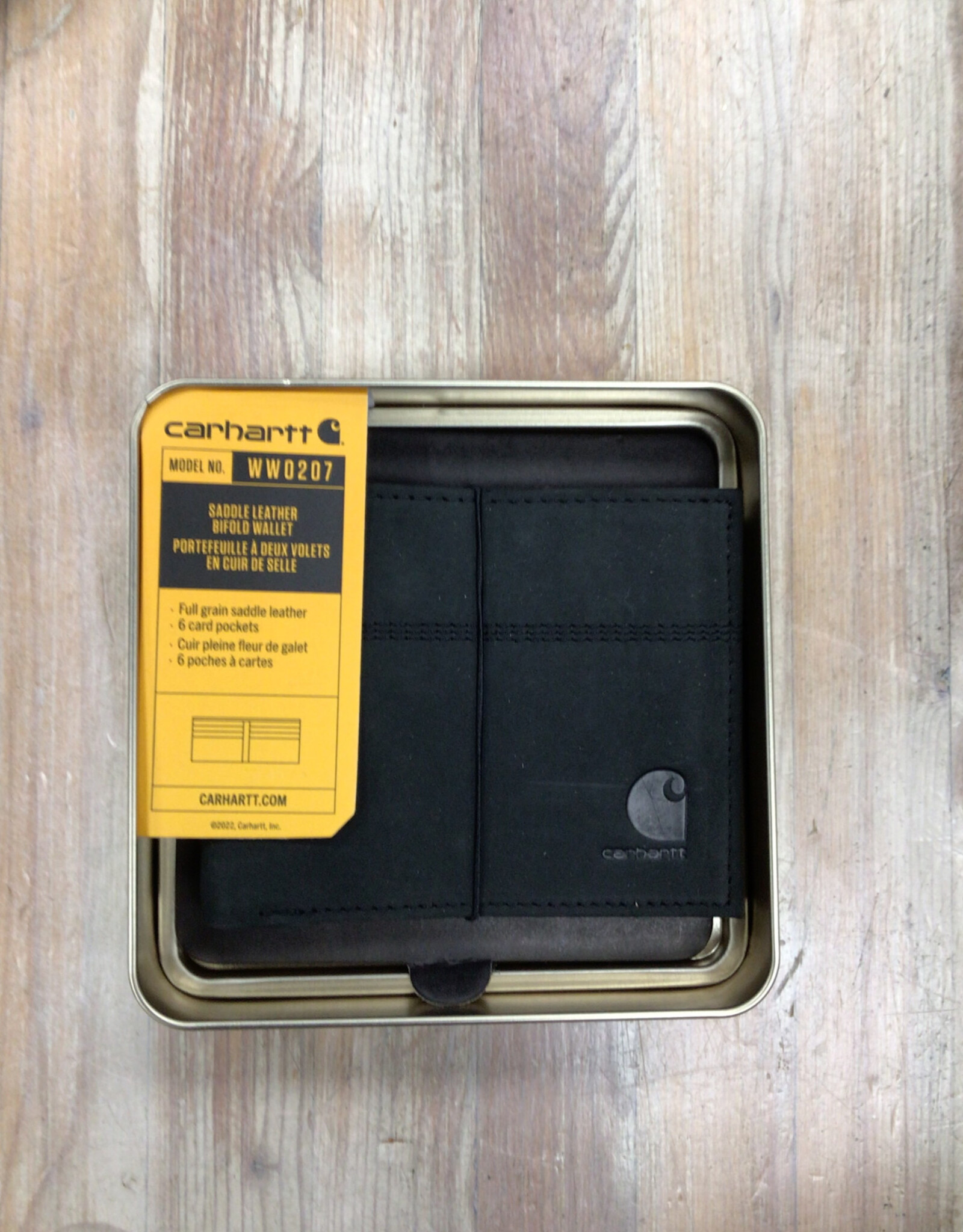 Carhartt Carhartt WW0207 Saddle Leather Bifold Wallet