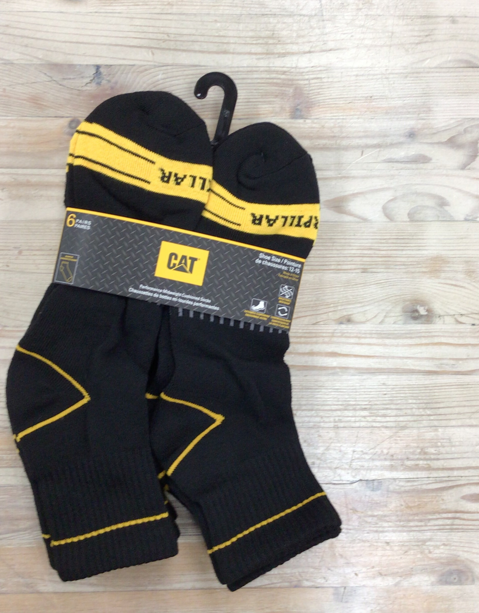 Cat Cat Performance Midweight Cushioned Socks 1/2 cushion Quarter 43CT302349TB Men's