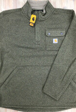Carhartt Carhartt 106378 Relaxed Fit Midweight Quarter Zip Pocket Sweater