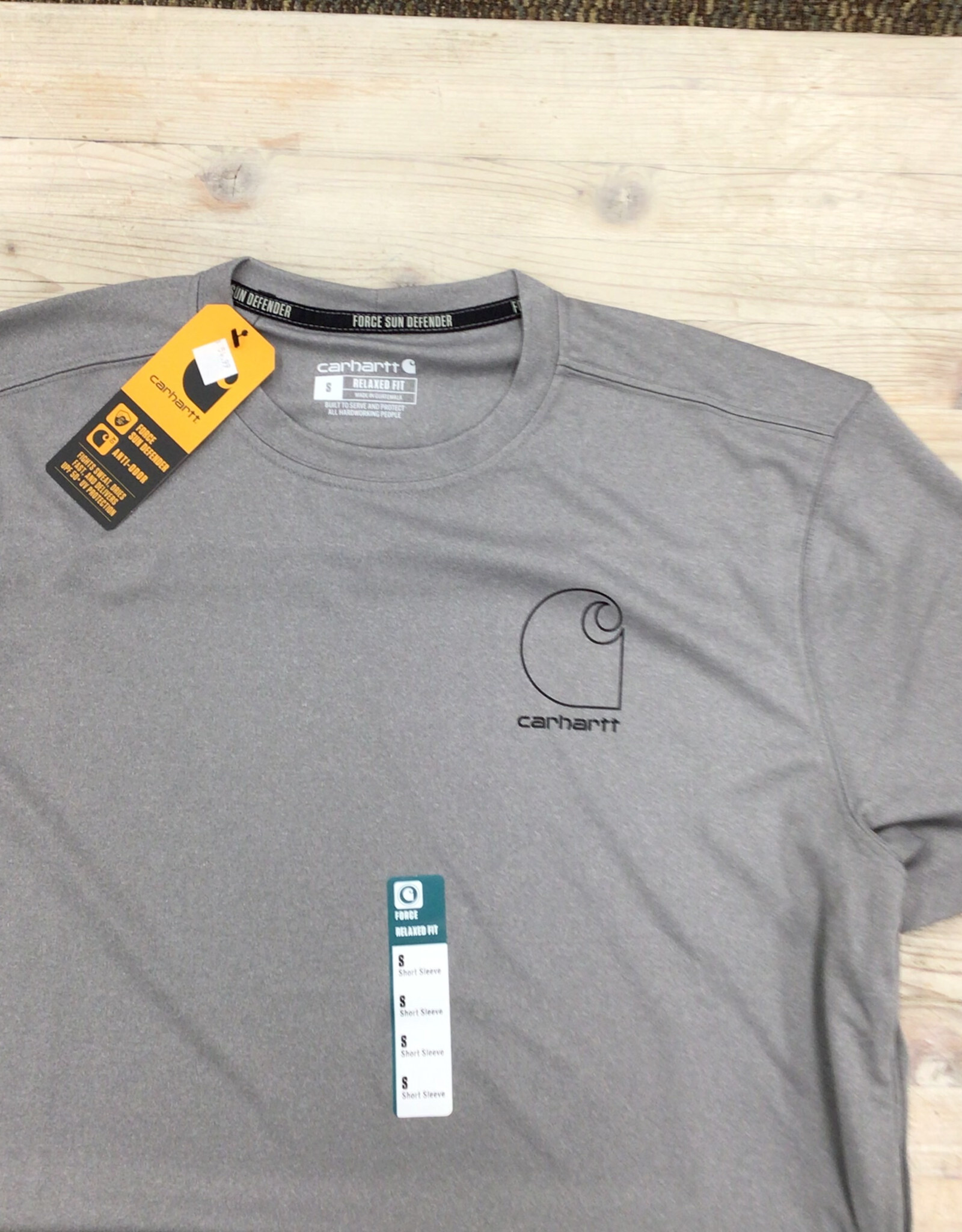 Carhartt Carhartt 106163 Force Sun Defender Lightweight Short Sleeve Logo Graphic T-Shirt Men’s