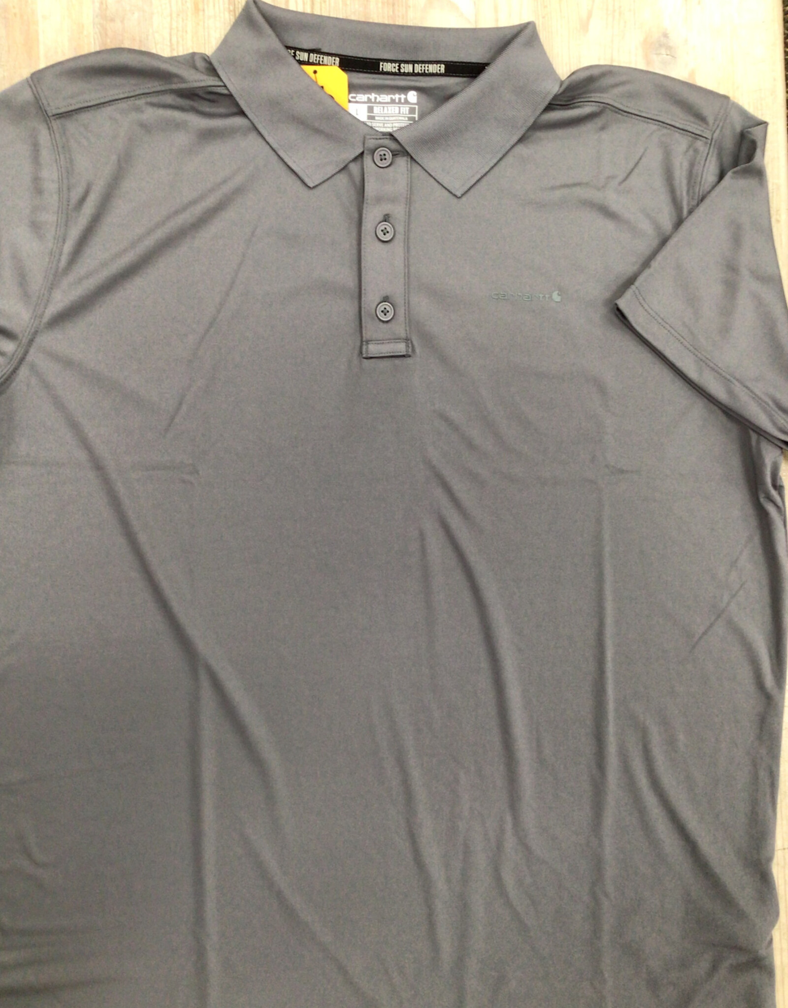 Carhartt Carhartt 106901 Force Sun Defender Relaxed Fit Lightweight Short-Sleeve Polo Men’s