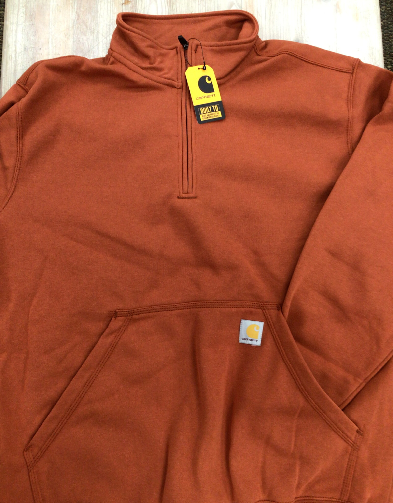 Carhartt Carhartt 105294 Loose Fit Midweight Quarter Zip Mock Neck Sweatshirt Men’s