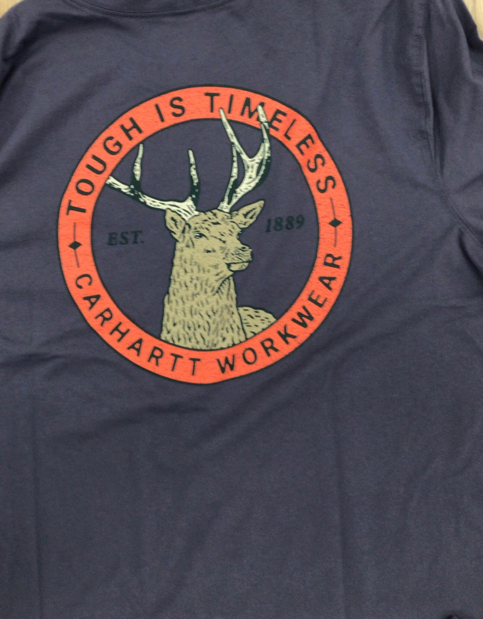 Carhartt Carhartt 107819 Irvine Relaxed Deer Badge LONG sleeve T-shirt Men’s