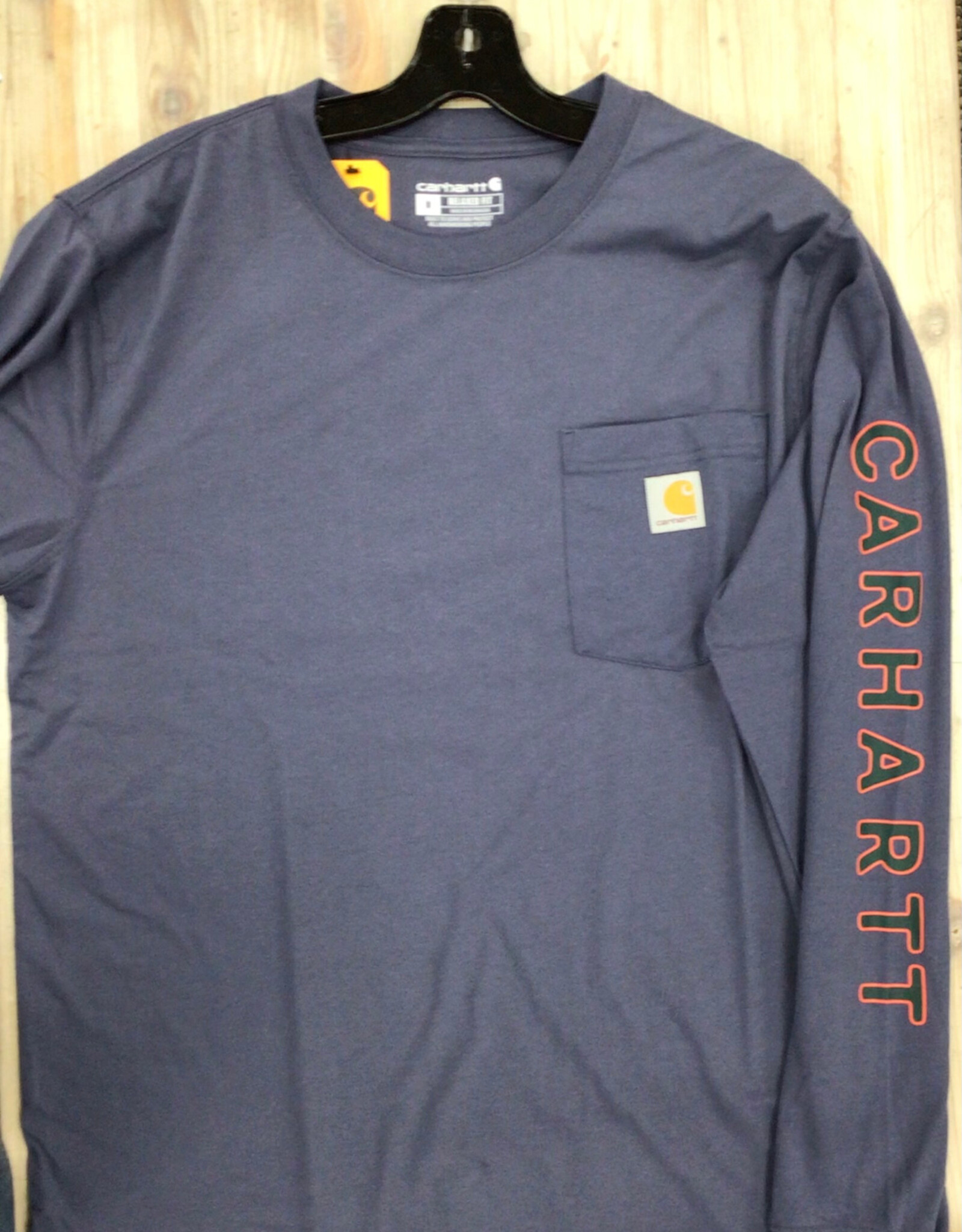Carhartt Carhartt 107819 Irvine Relaxed Deer Badge LONG sleeve T-shirt Men’s