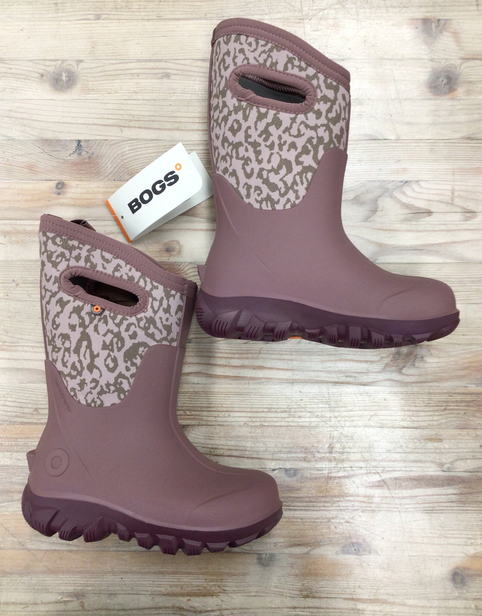 Bogs Bogs 73547 Classic Seamless Glitter Leopard Kids'