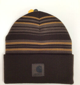 Carhartt Carhartt 107710 Carhartt Striped Cuff Beanie Unisex