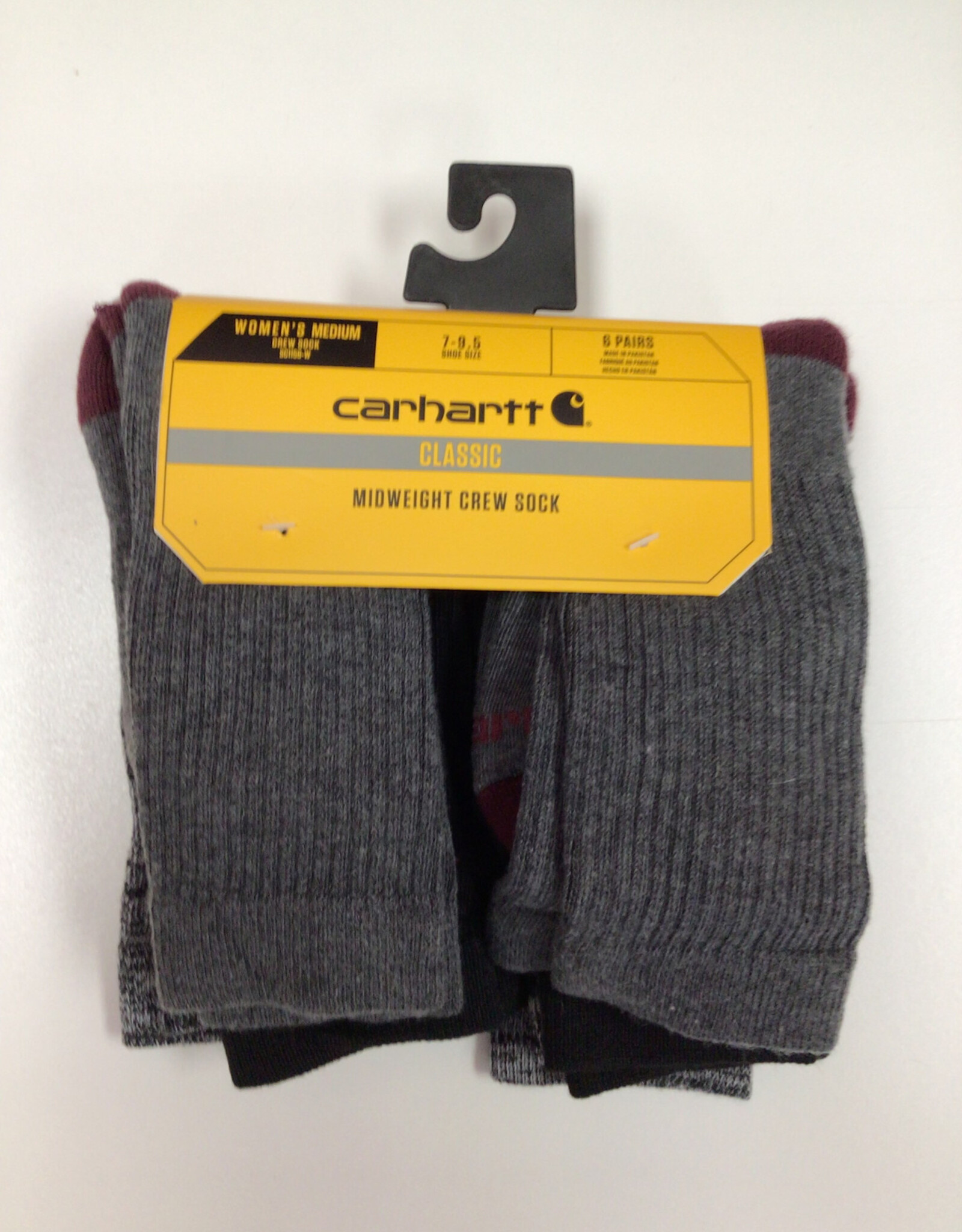 Carhartt Carhartt SC1156W Midweight Crew Sock Ladies’ 6pk