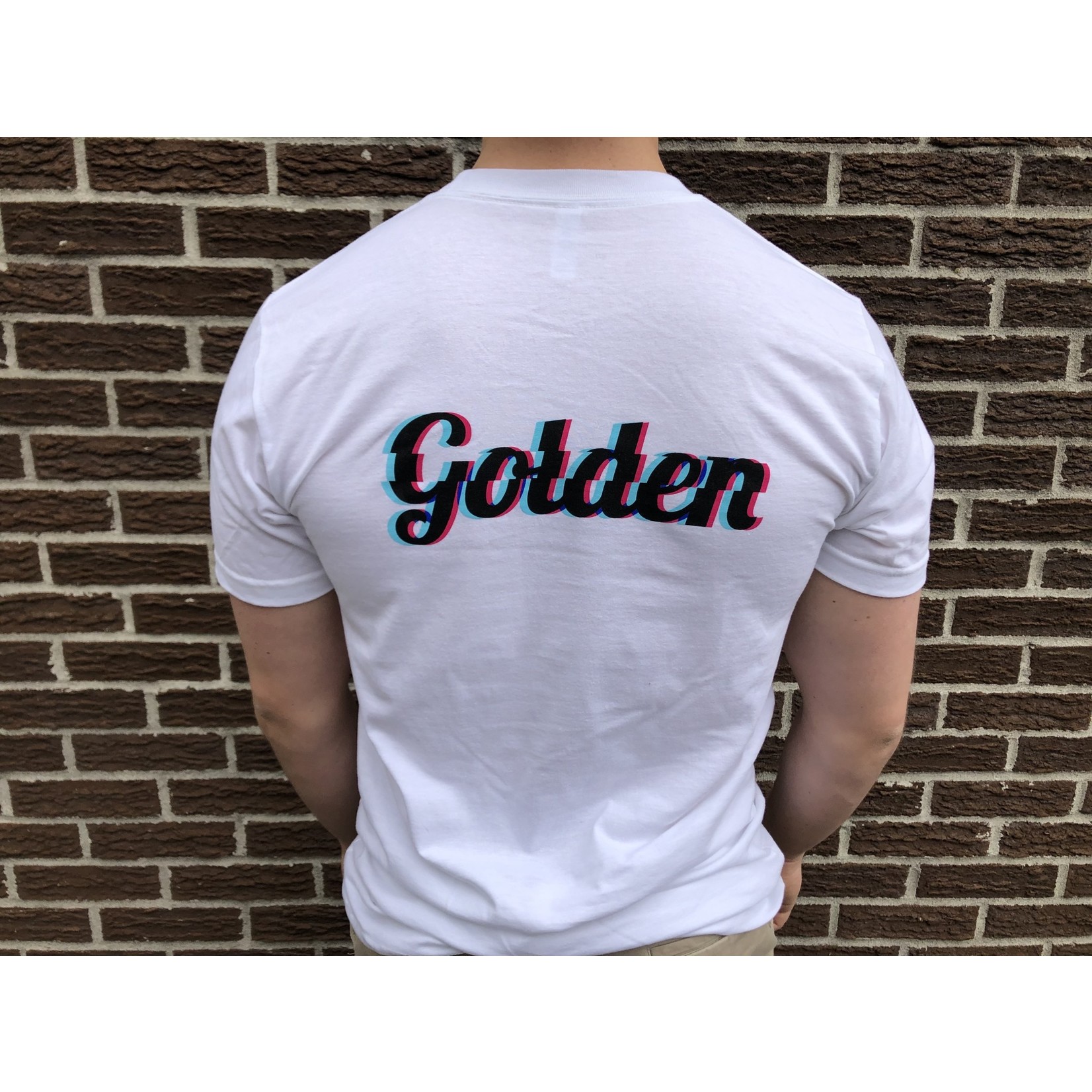 Golden Glitch Tee