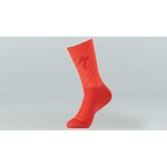 Specialized SOFT AIR TALL SOCK -  FLO RED/ROCKET RED STRIPE