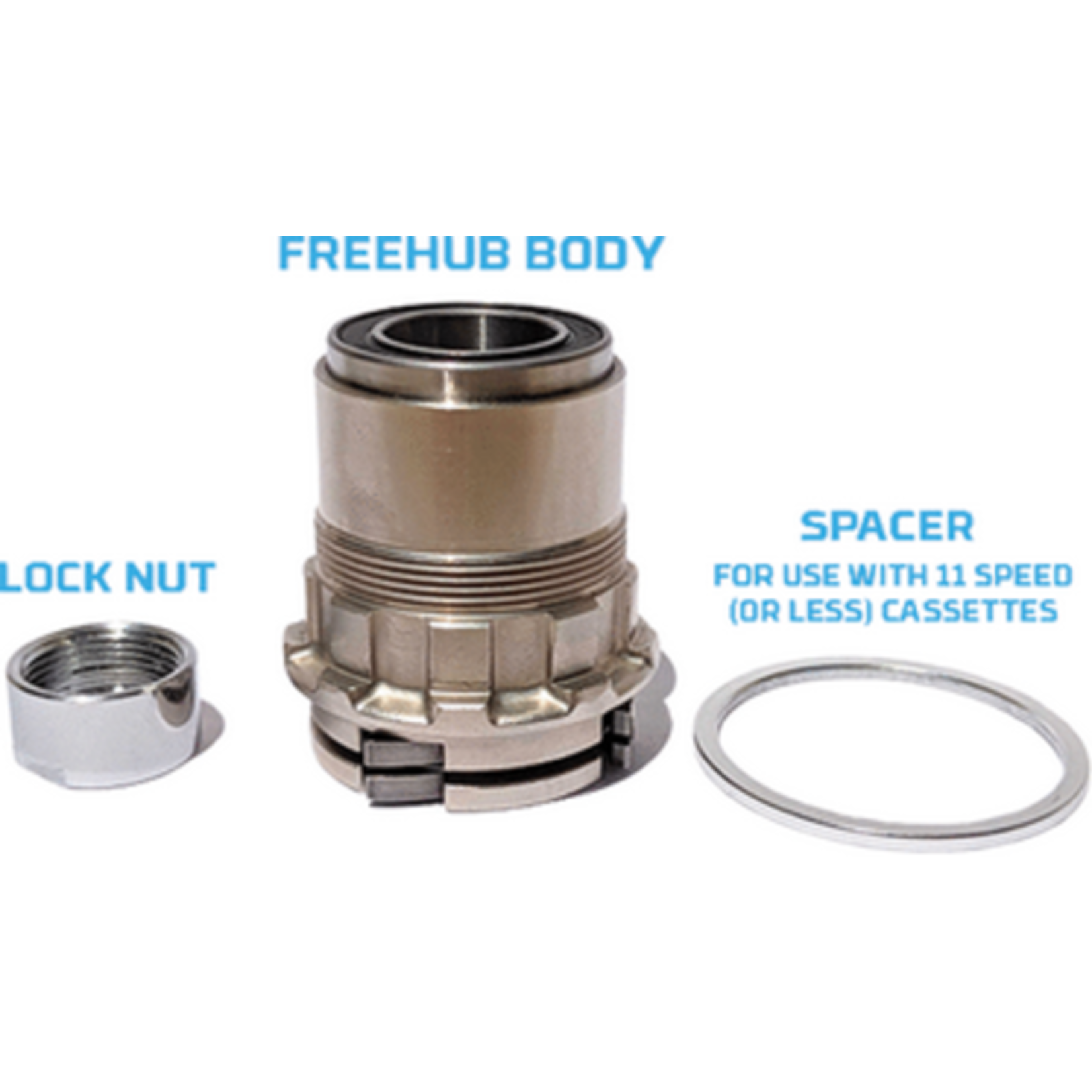 Wahoo KICKR CORE XD/XDR FREEHUB BODY