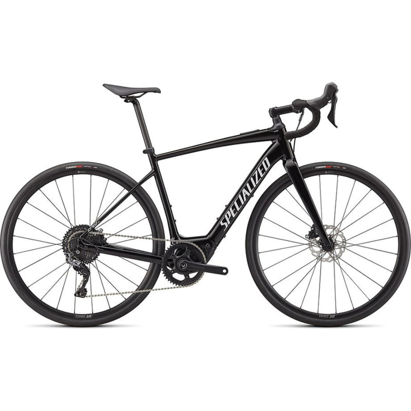 Specialized CREO SL E5 COMP - TARMAC BLACK/METALLIC WHITE SILVER