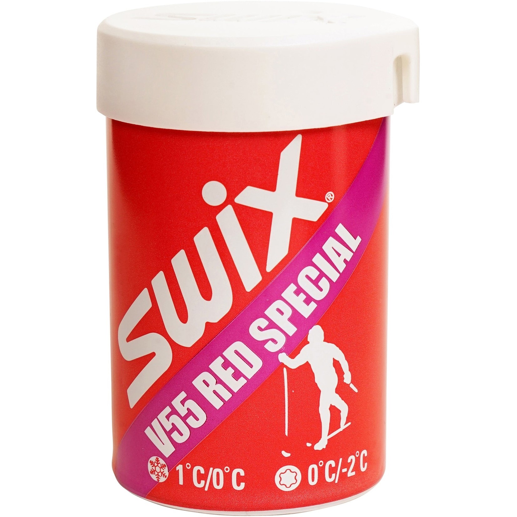Swix V55 Red Special Kick Wax 0°C/-2°C | 45g