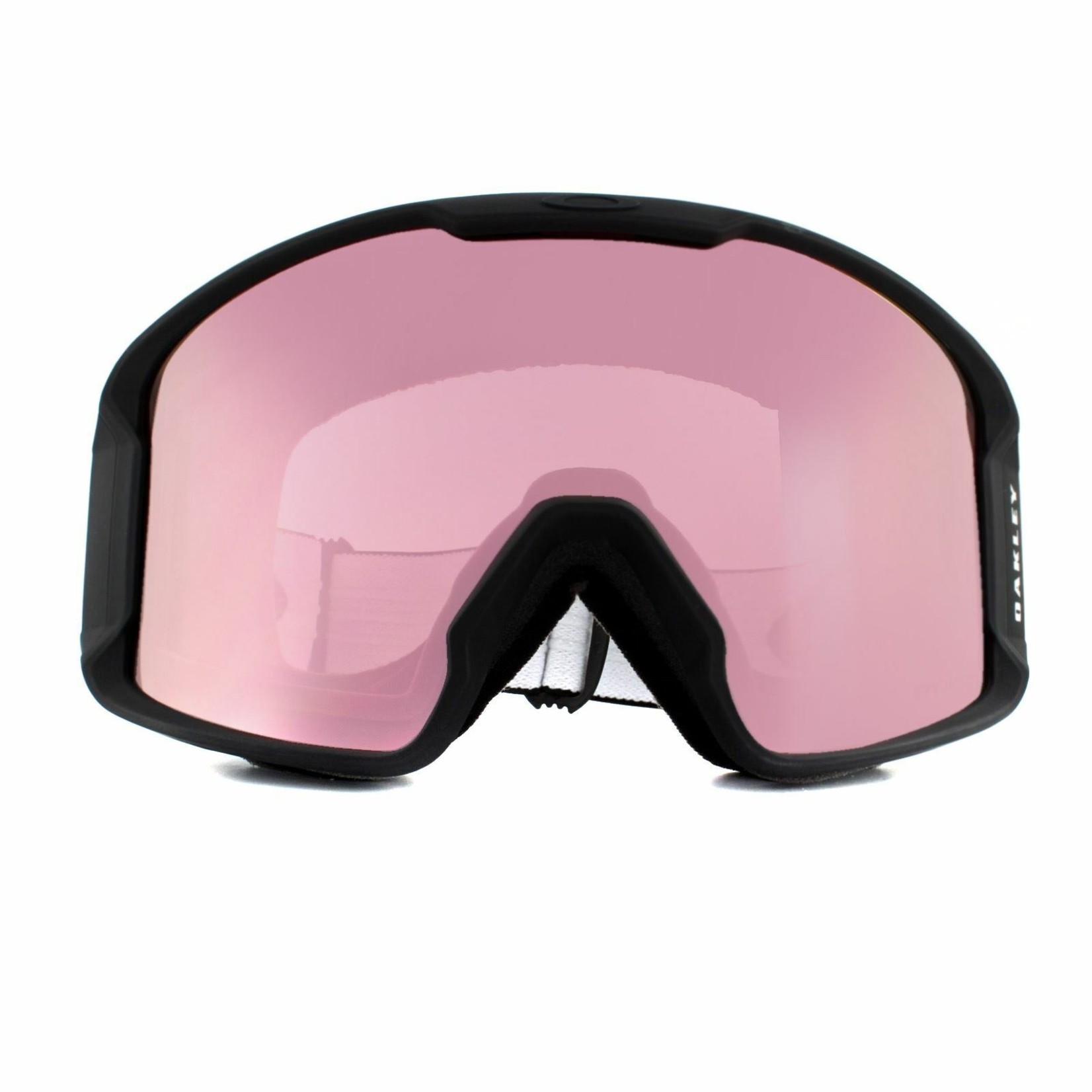 Oakley Line Miner M Prizm Snow Hi Pink Lenses,  Matte Black Strap