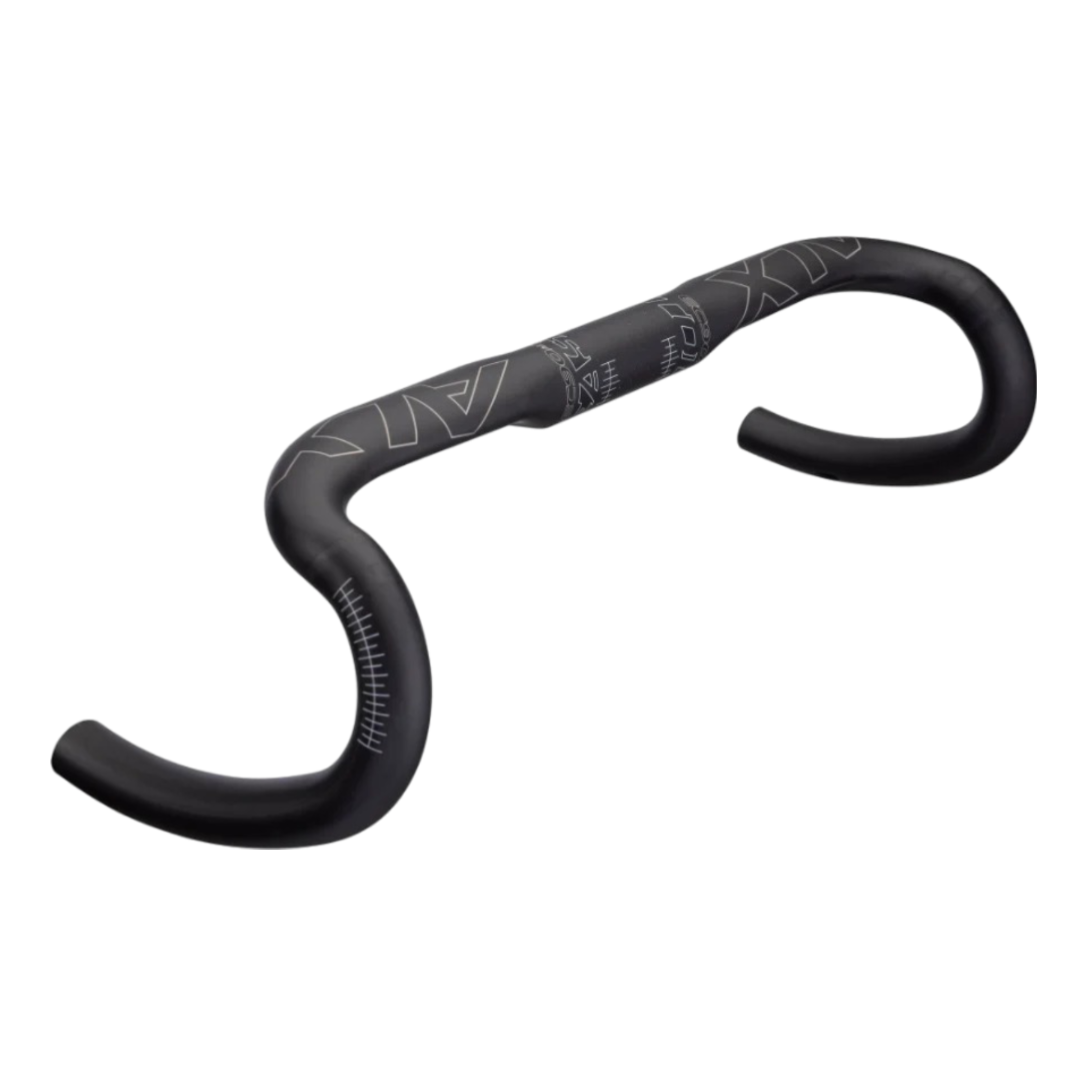 Guidon Vélo De Course EC90 Carbone - Drop Bar 31,8 Mm - Noir Léger