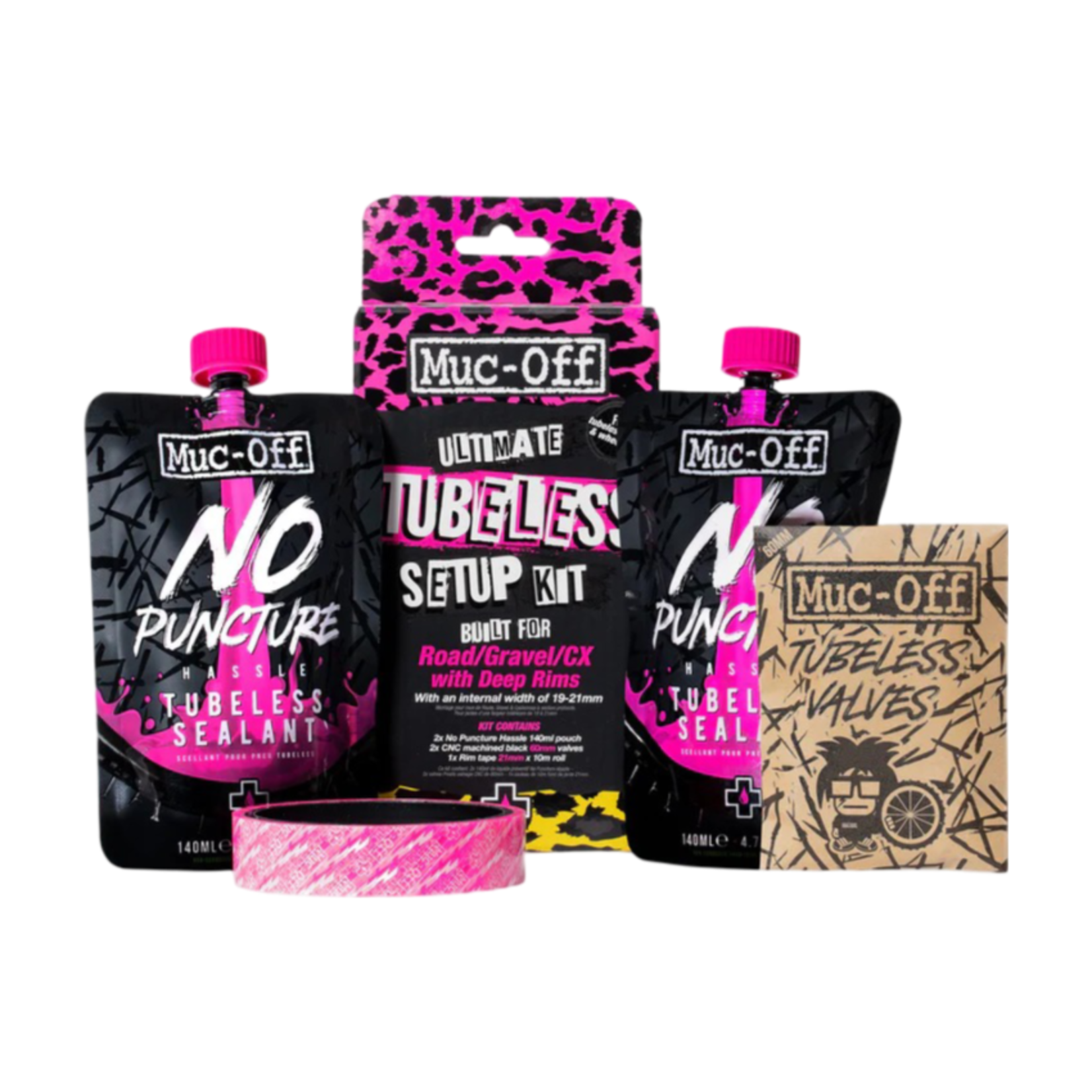 Muc-Off Kit de configuration tubeless ultime