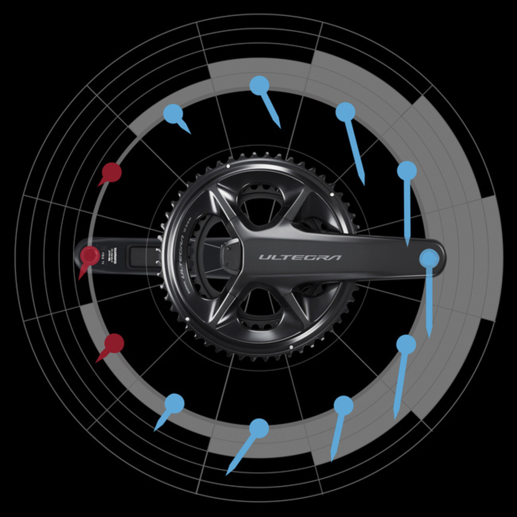 Shimano FC-R8100-P Ultegra Crankset