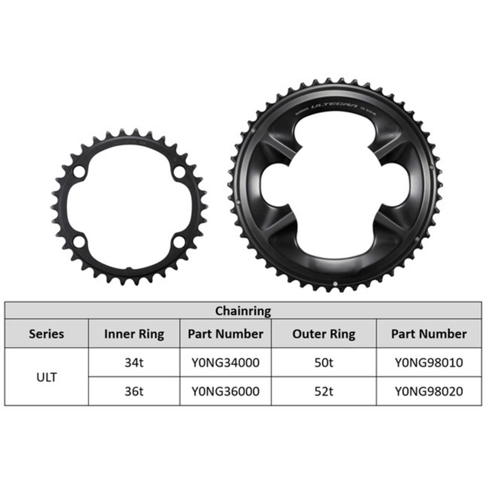 Shimano FC-R8100-P Ultegra Crankset