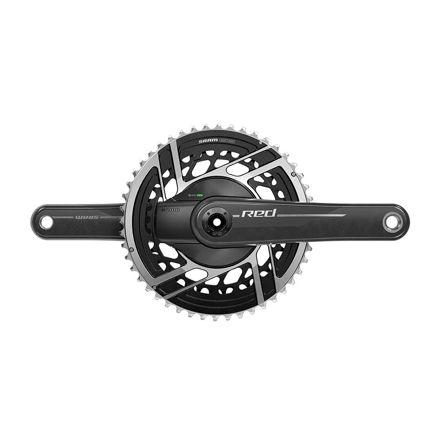SRAM Red AXS E1 Power Kit 2x plateau à capteur de puissance Vitesses: 12 BCD: Direct Mount SRAM 8 Boulons 46/33 - Vertige Vélo Ski