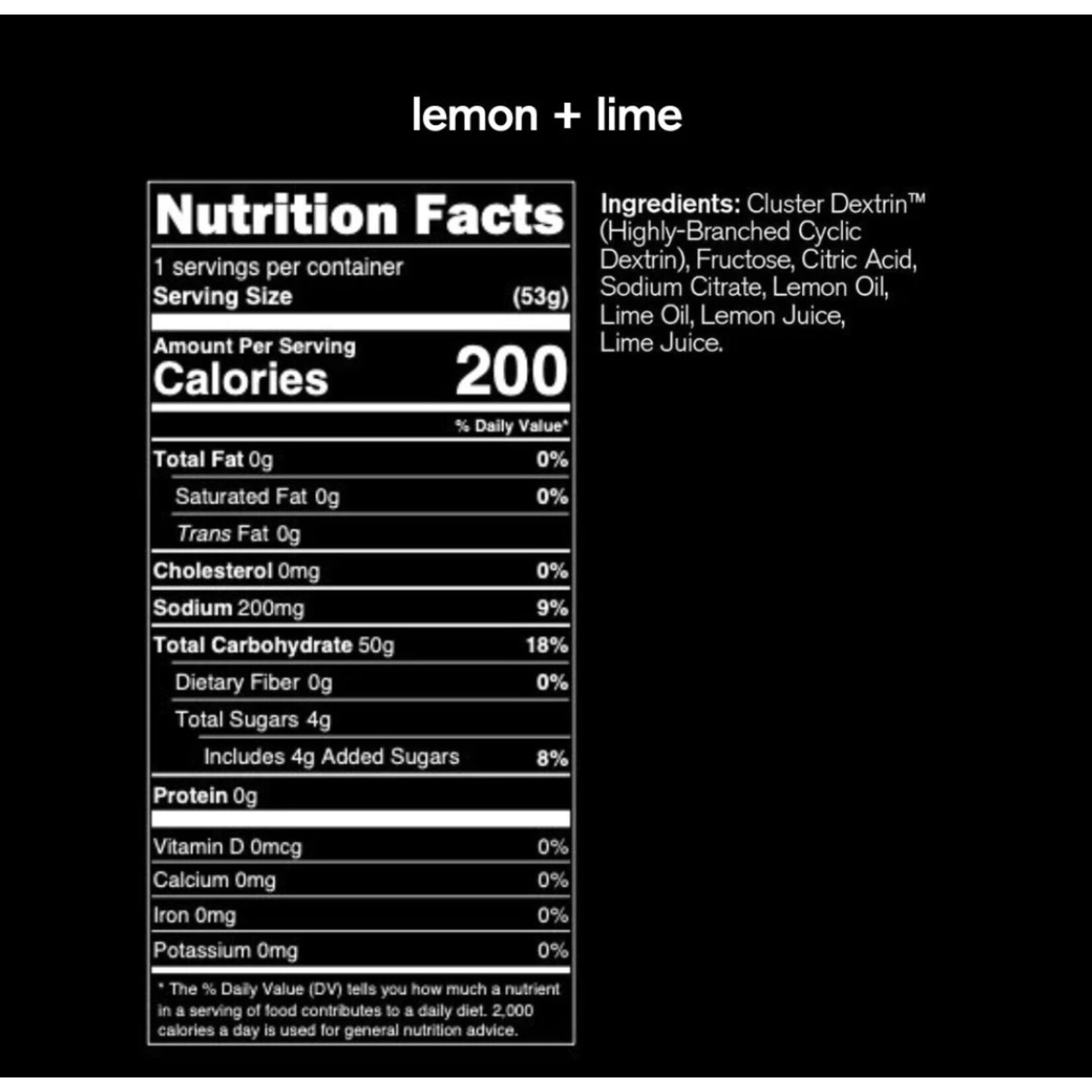 Skratch Labs Super High-Carb Sport Drink Mix: Lemon + Lime Singles