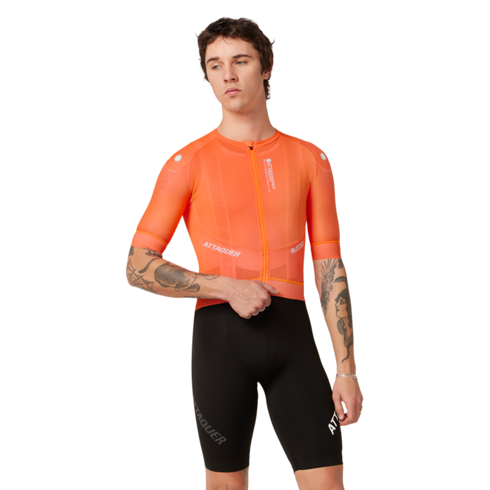 Attaquer Maillot de course Homme 2025