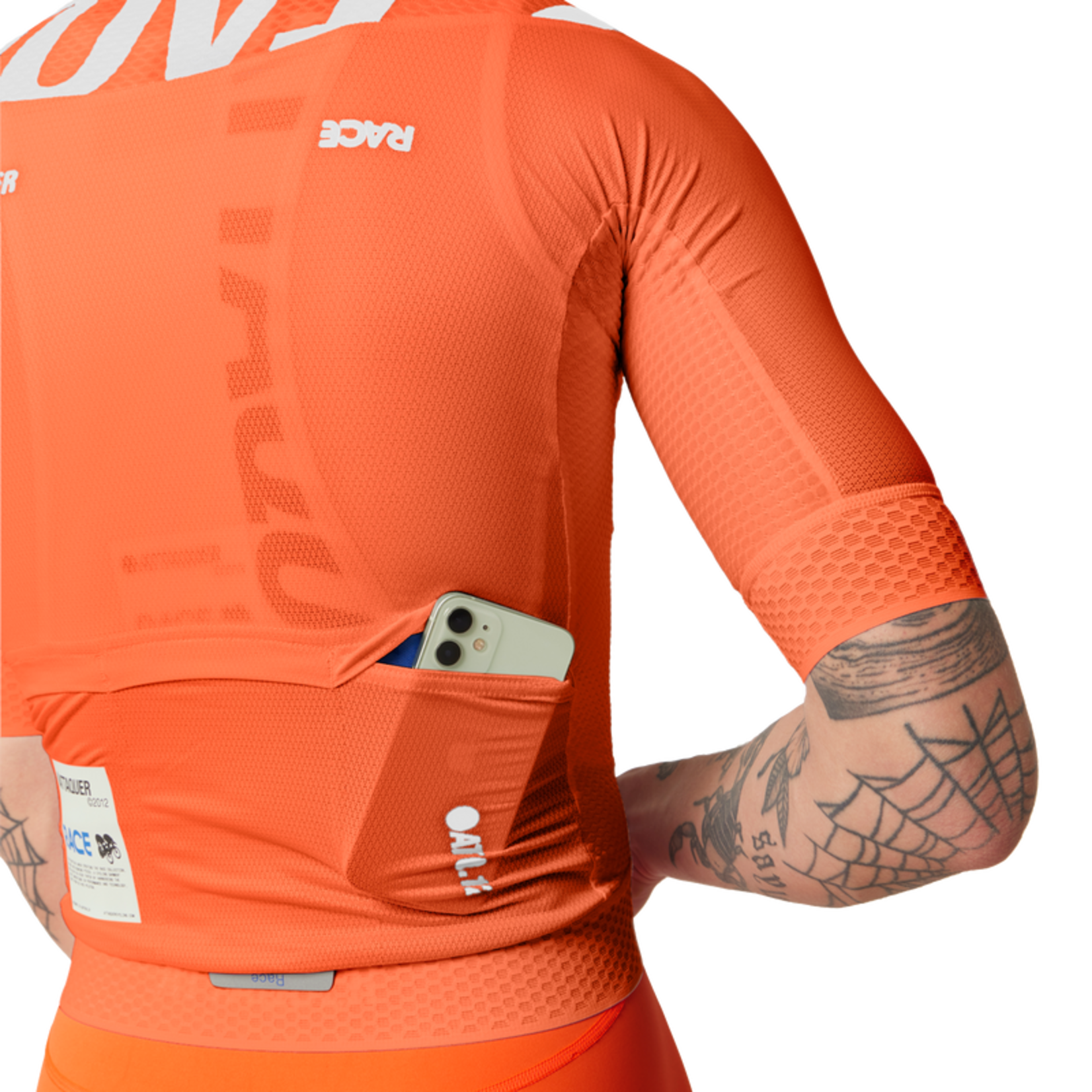 Attaquer Maillot de course Homme 2025