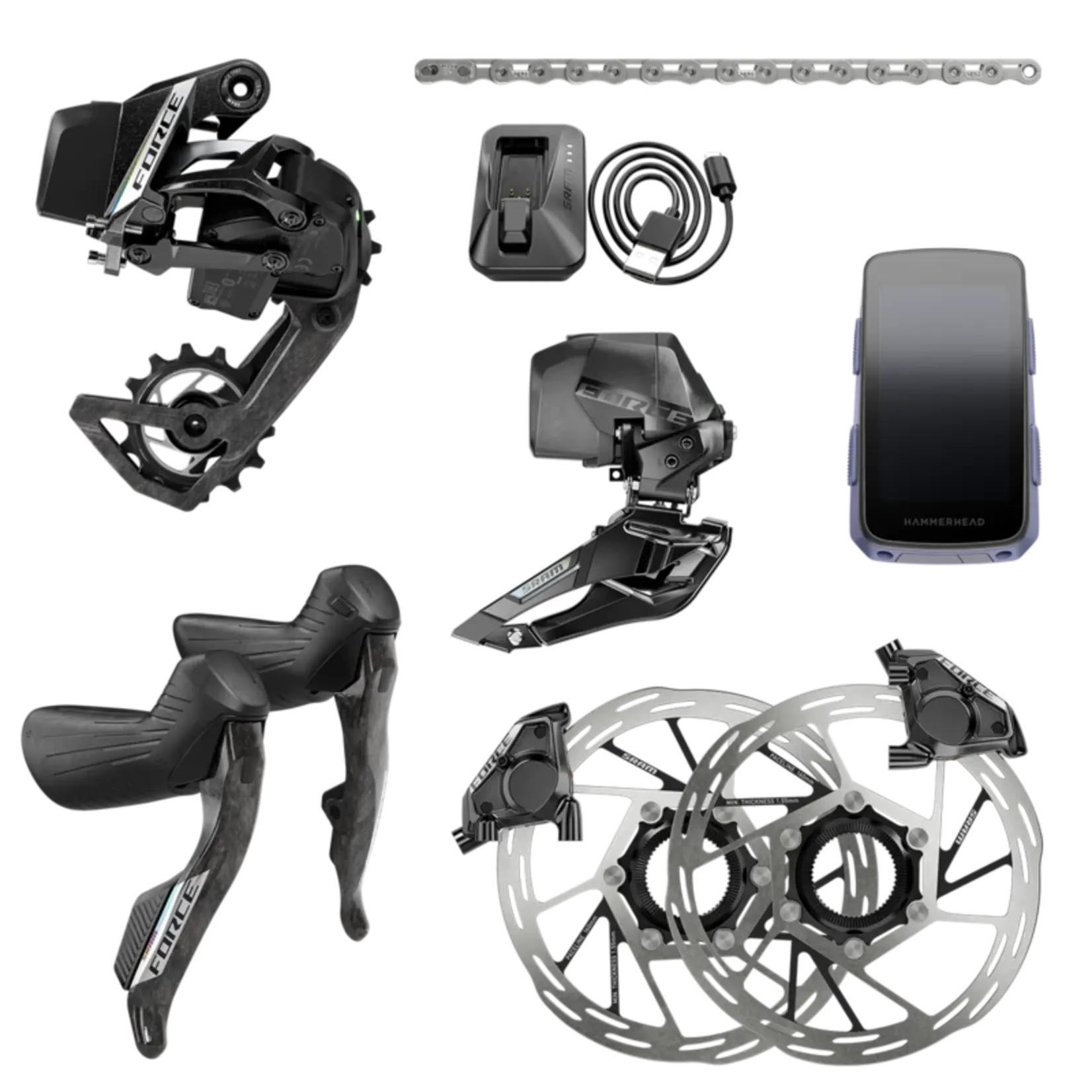 SRAM Force AXS E1 Build Kit