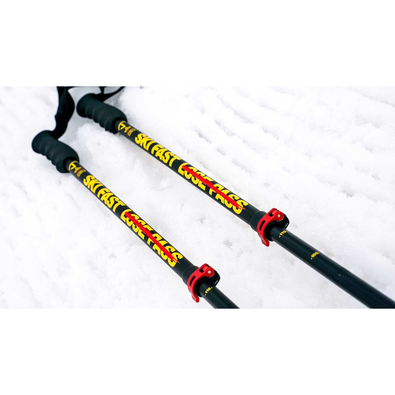 J Skis Wizard Staff Adjustable Ski Poles