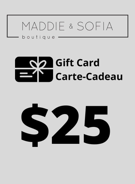 Carte-cadeau 25 $