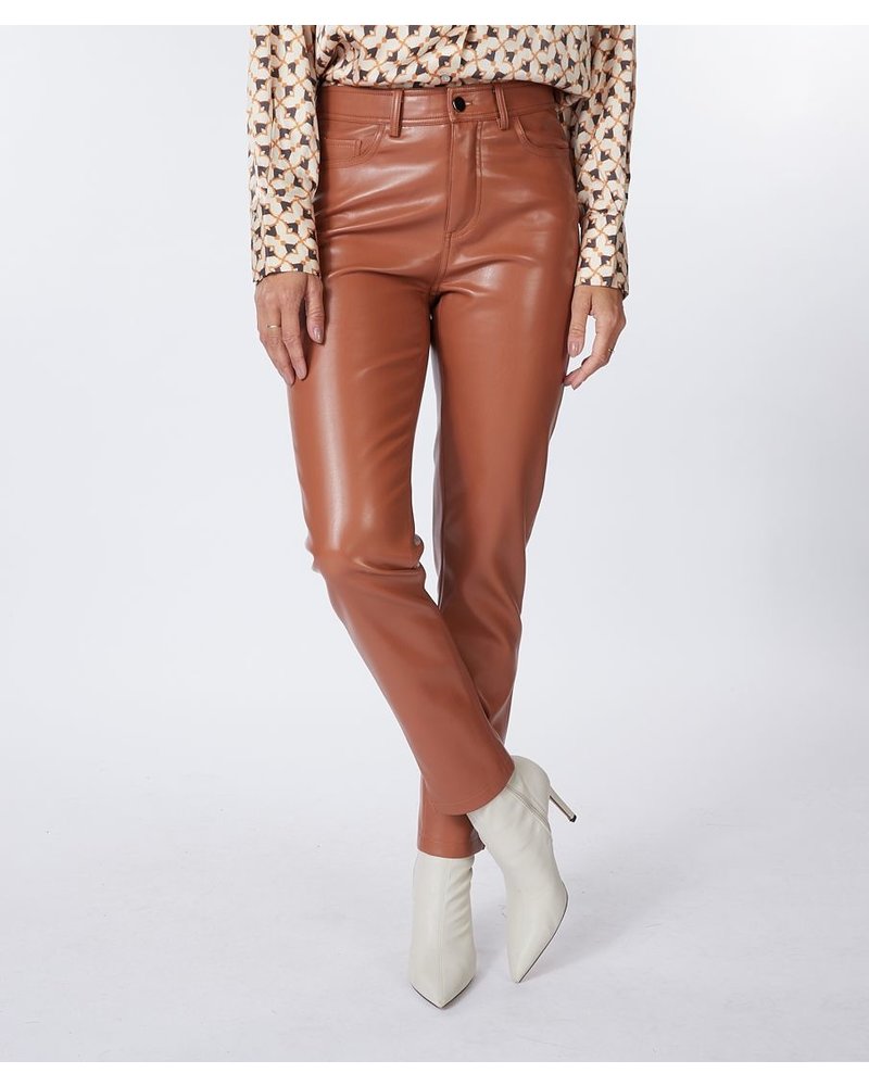 Esqualo Faux Leather Pants