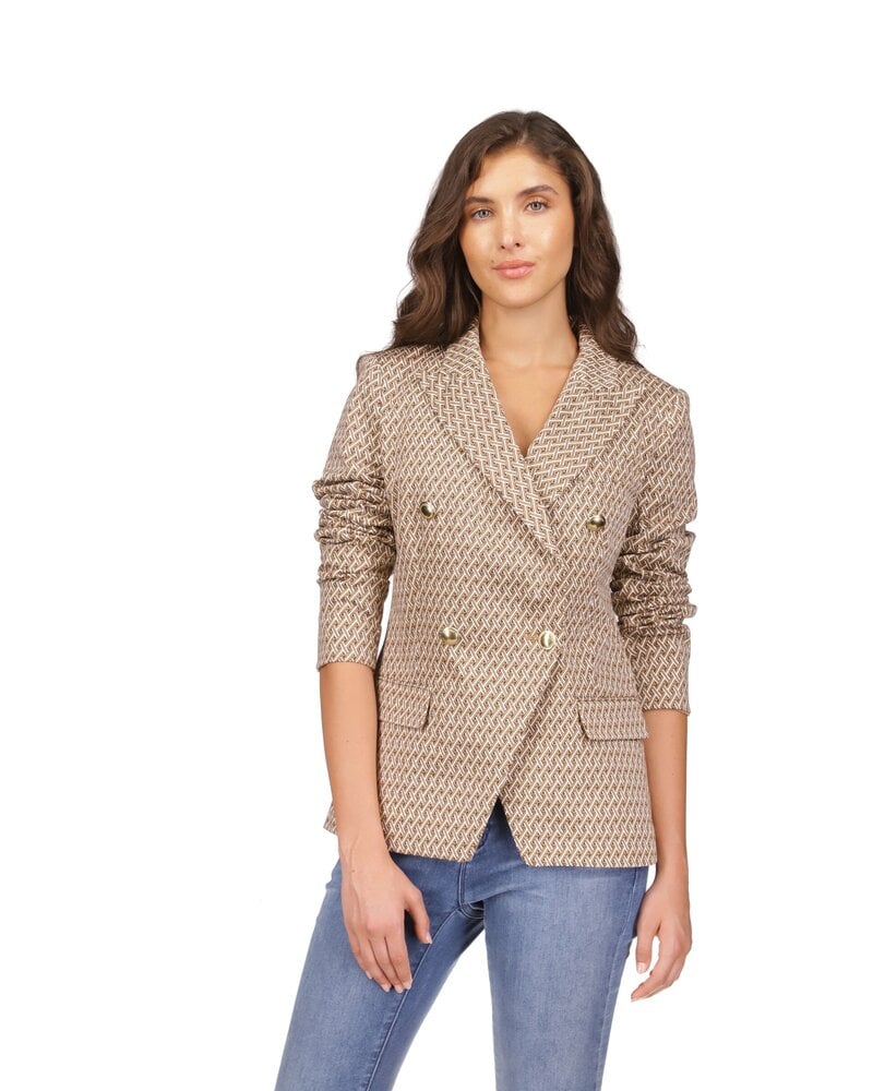 Michael Kors Printed Blazer MF3105YA72