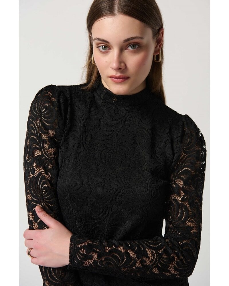 Joseph Ribkoff Lace Fitted Top 234253