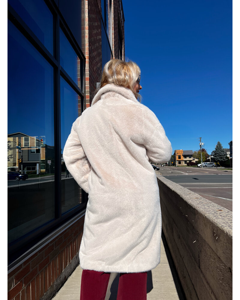 Joseph Ribkoff Faux Fur Coat 243902