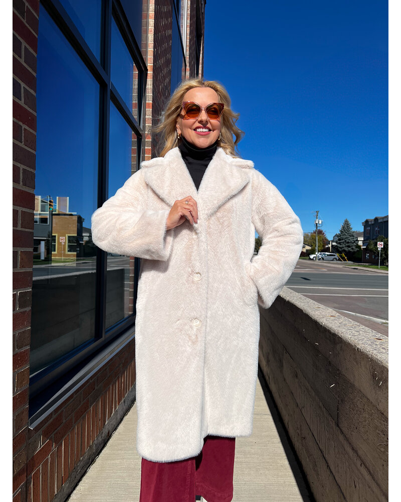 Joseph Ribkoff Manteau Fausse Fourrure 243902