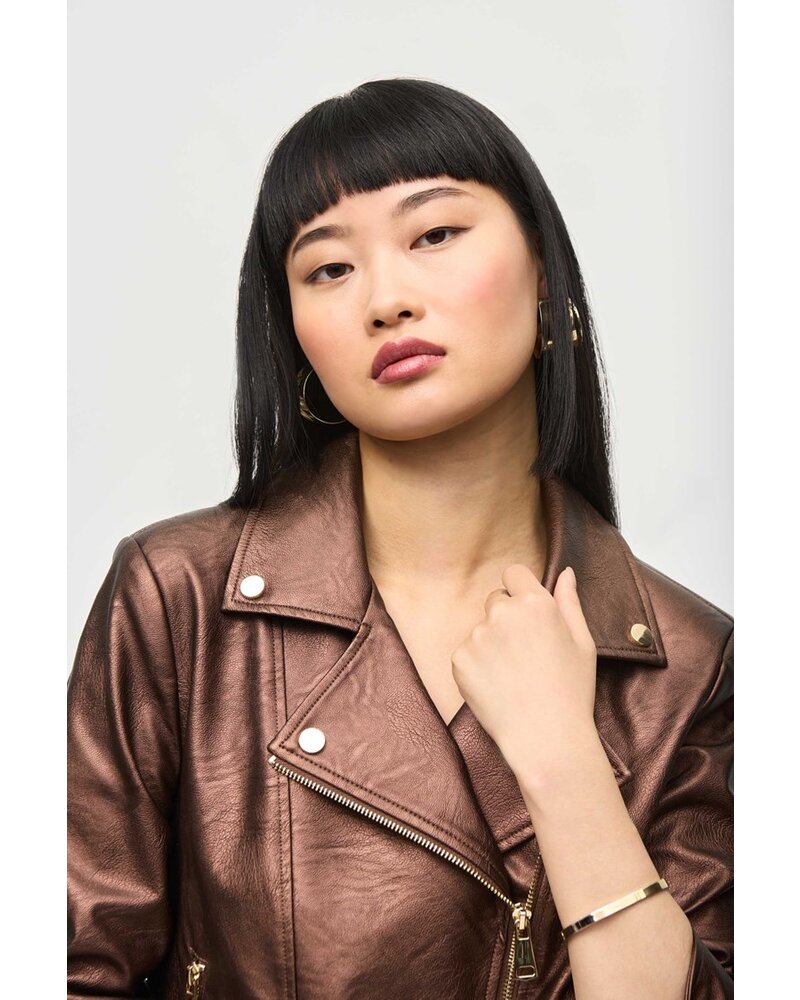 Joseph Ribkoff Blouson Faux Cuir 234902F24