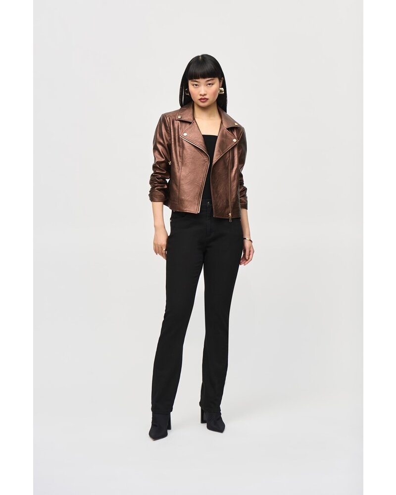 Joseph Ribkoff Blouson Faux Cuir 234902F24