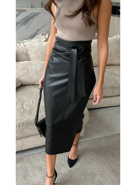 Charli Jupe en cuir vegan  Livia