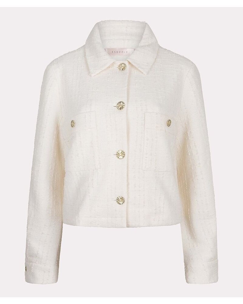 Esqualo Veste en tissu bouclé SP2519014