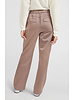 Yaya Pantalon Cargo Satiné 01301176