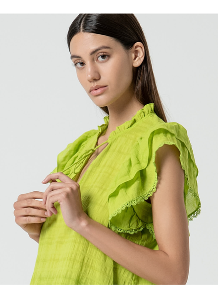 Top with Ruffles