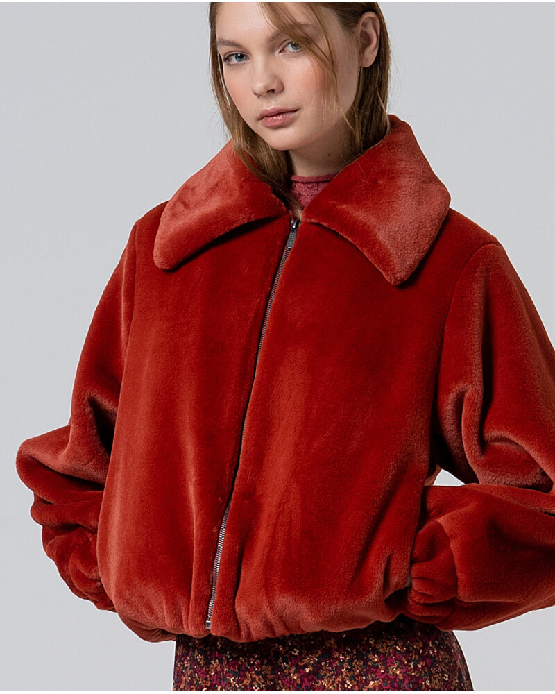 Surkana Faux Fur Coat 555LAPE422