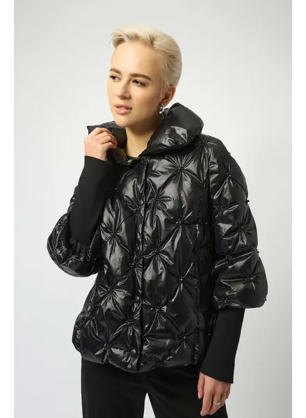 Joseph Ribkoff Pearl Quilted Puffer 253931