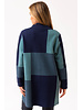 Marble Long Knit Cardigan 8110