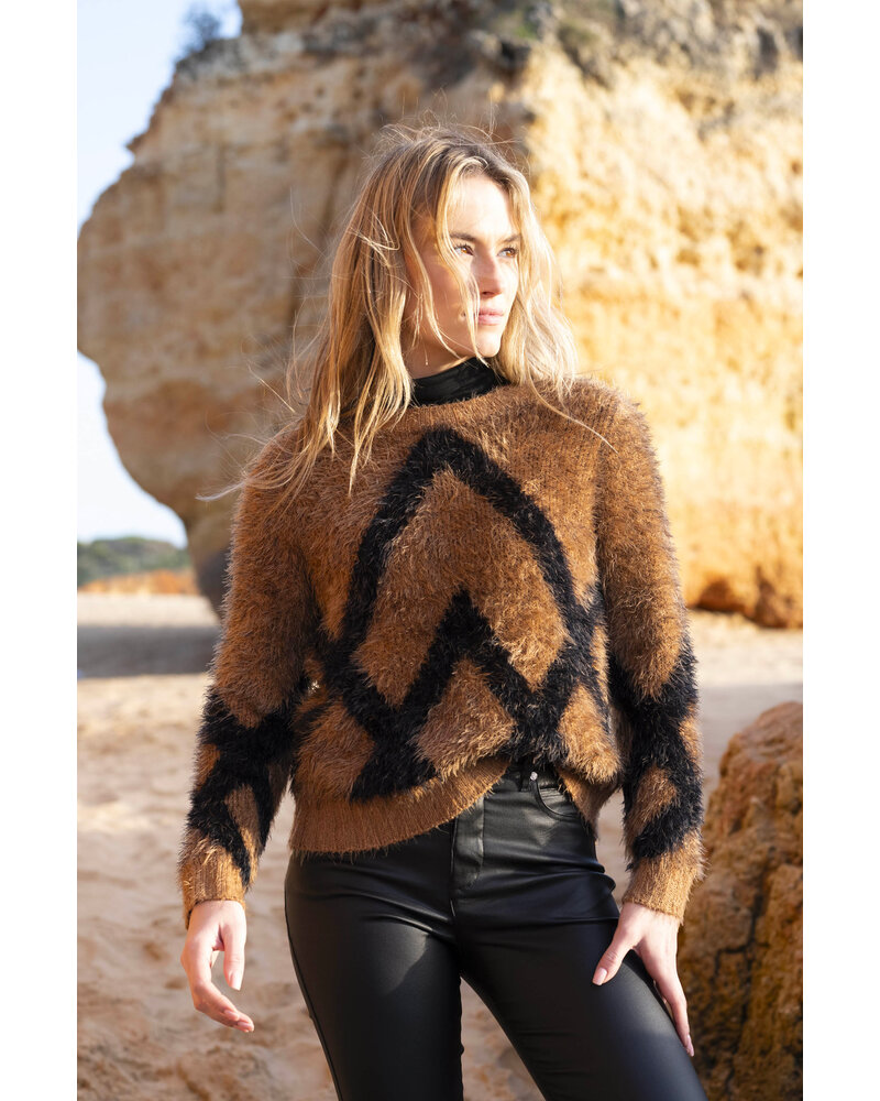 Marble Cardigan Réversible 8027