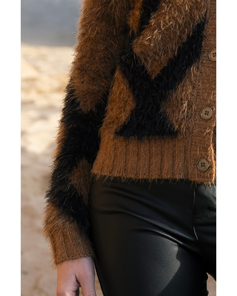 Marble Cardigan Réversible 8027