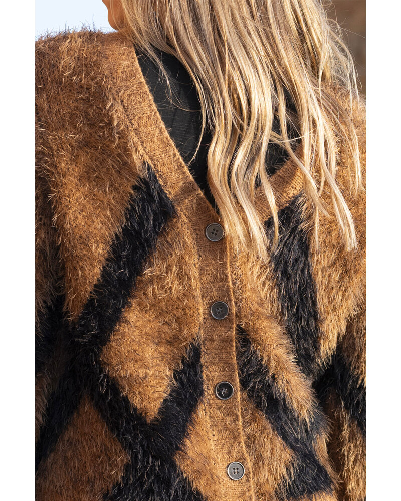 Marble Cardigan Réversible 8027