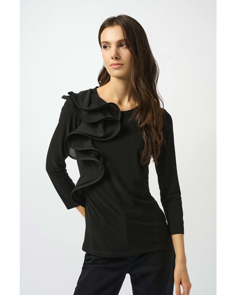 Joseph Ribkoff Ruffled Top 253047