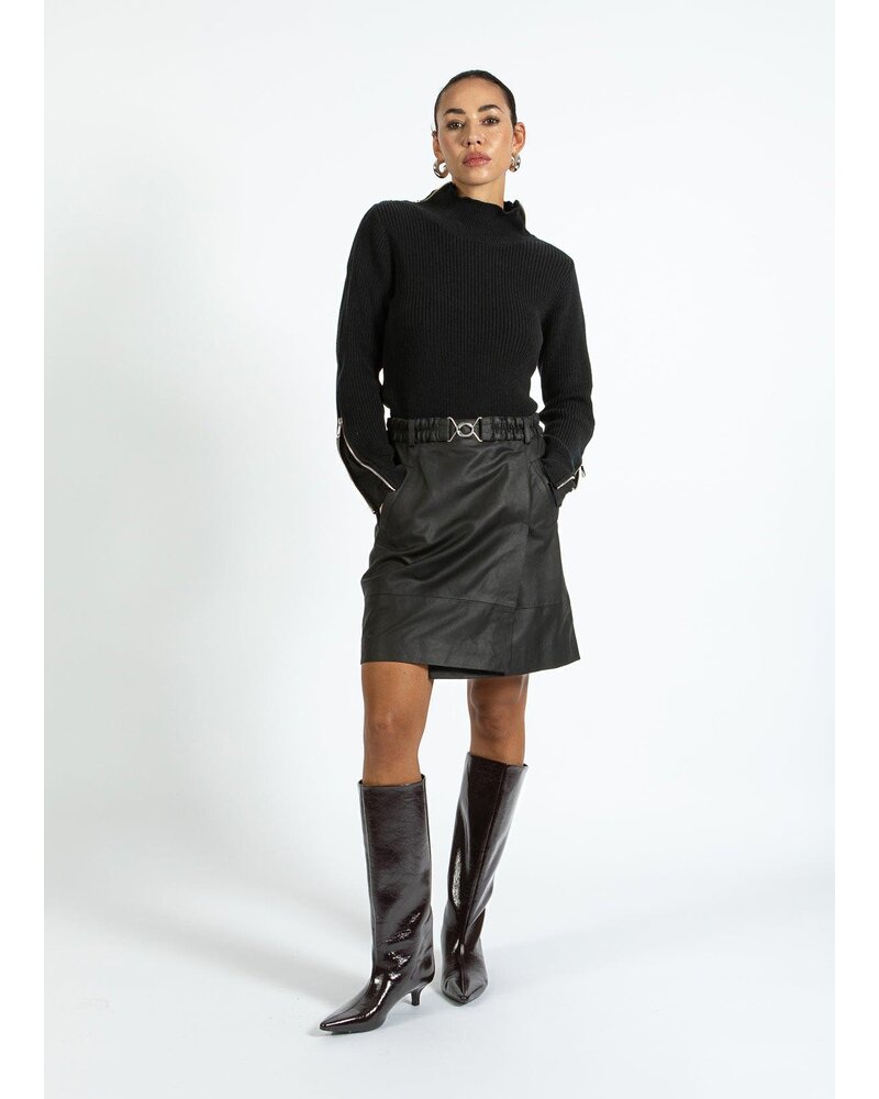 Coster Leather Skirt 2544419
